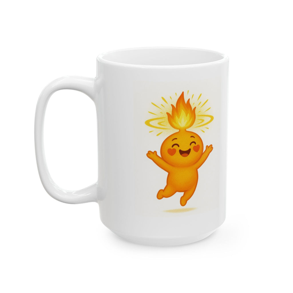 Mug - Even Sparks Bounce Ceramic Mug (11oz, 15oz)