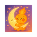 Spark Hugging the Moon Kiss-Cut Sticker