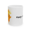 Keep Jumping Coffee Mug – Cute Spark Character Inspirational Ceramic Mug | 11oz & 15oz