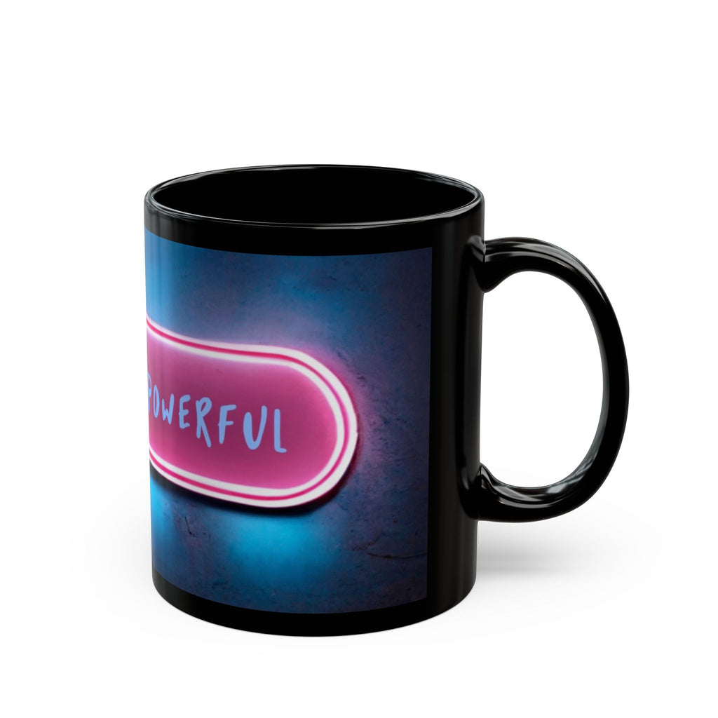 Neon Affirmation Mug - “Words Are Powerful”
