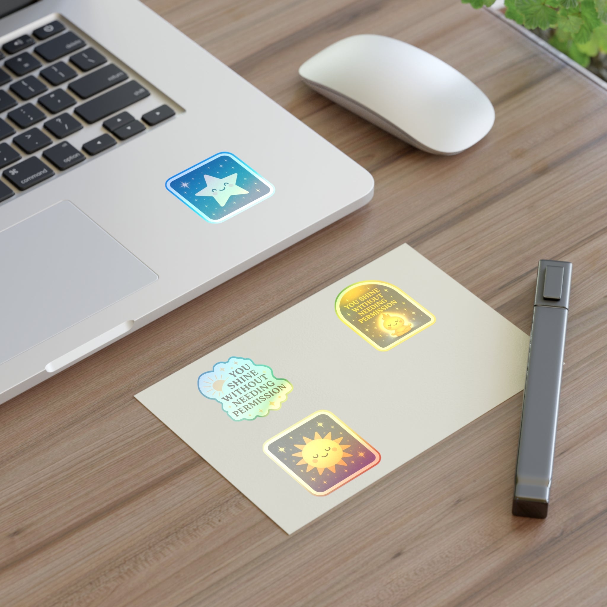 You Shine without needing Permission sticker sheet Fun Crafting | Journals, Planners, Scrapbooking, Kids' Parties, Gifts