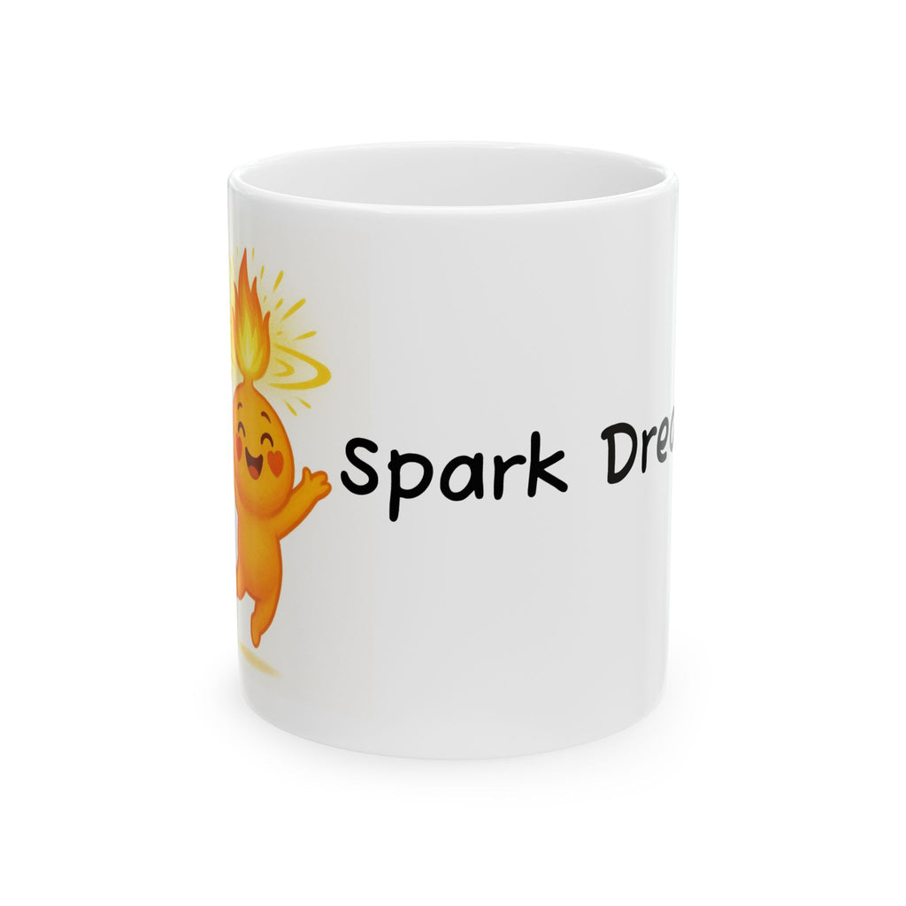 Spark Dreams Coffee Mug – Cute Spark Character Ceramic Mug | Inspirational Gift | 11oz