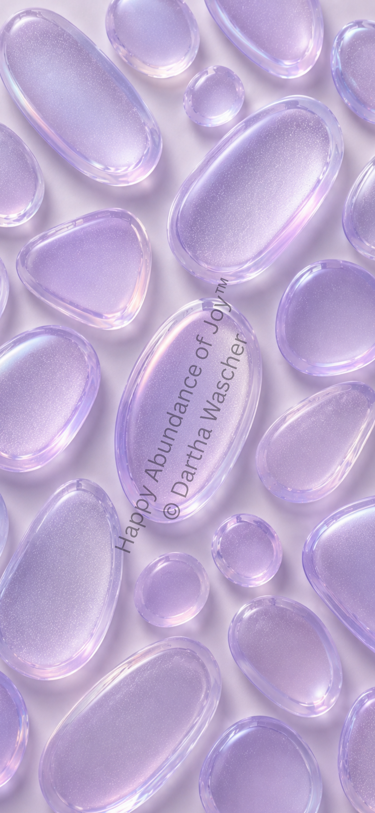 Lavender Tide – Liquid Glass Wallpaper
