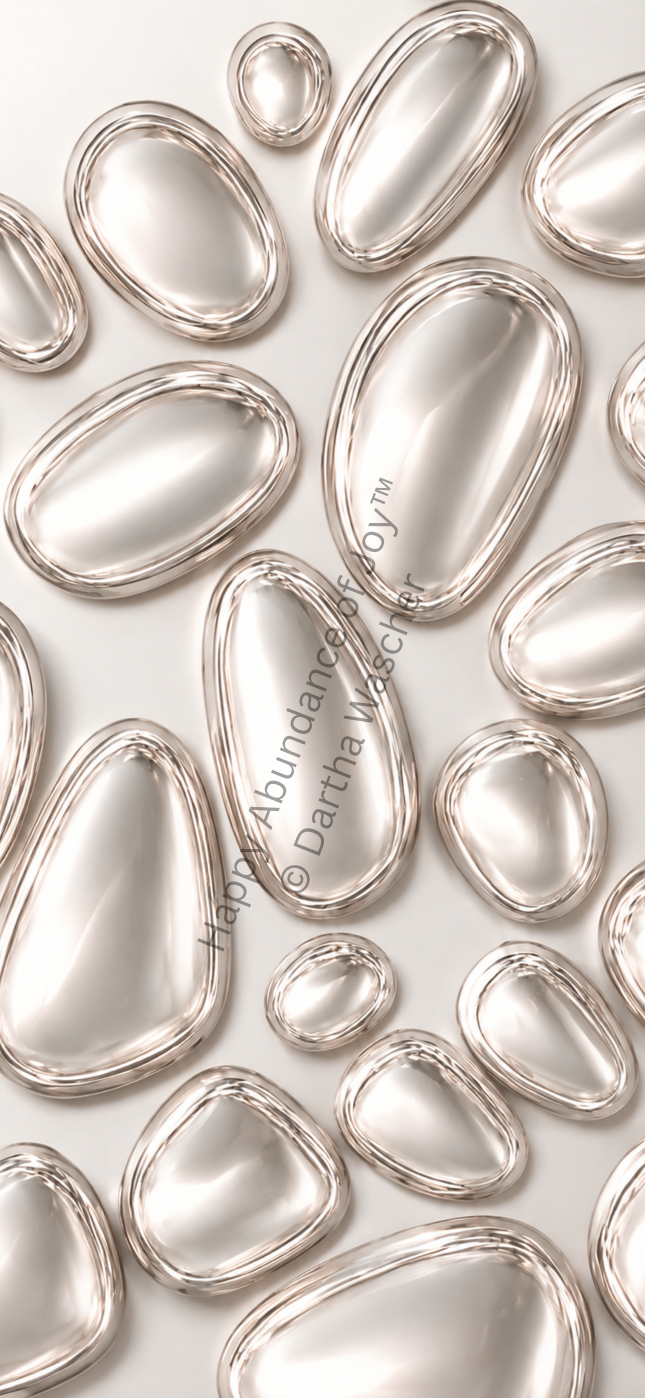 Pearl Metallic Digital Wallpaper | Luxury Neutral Phone Background