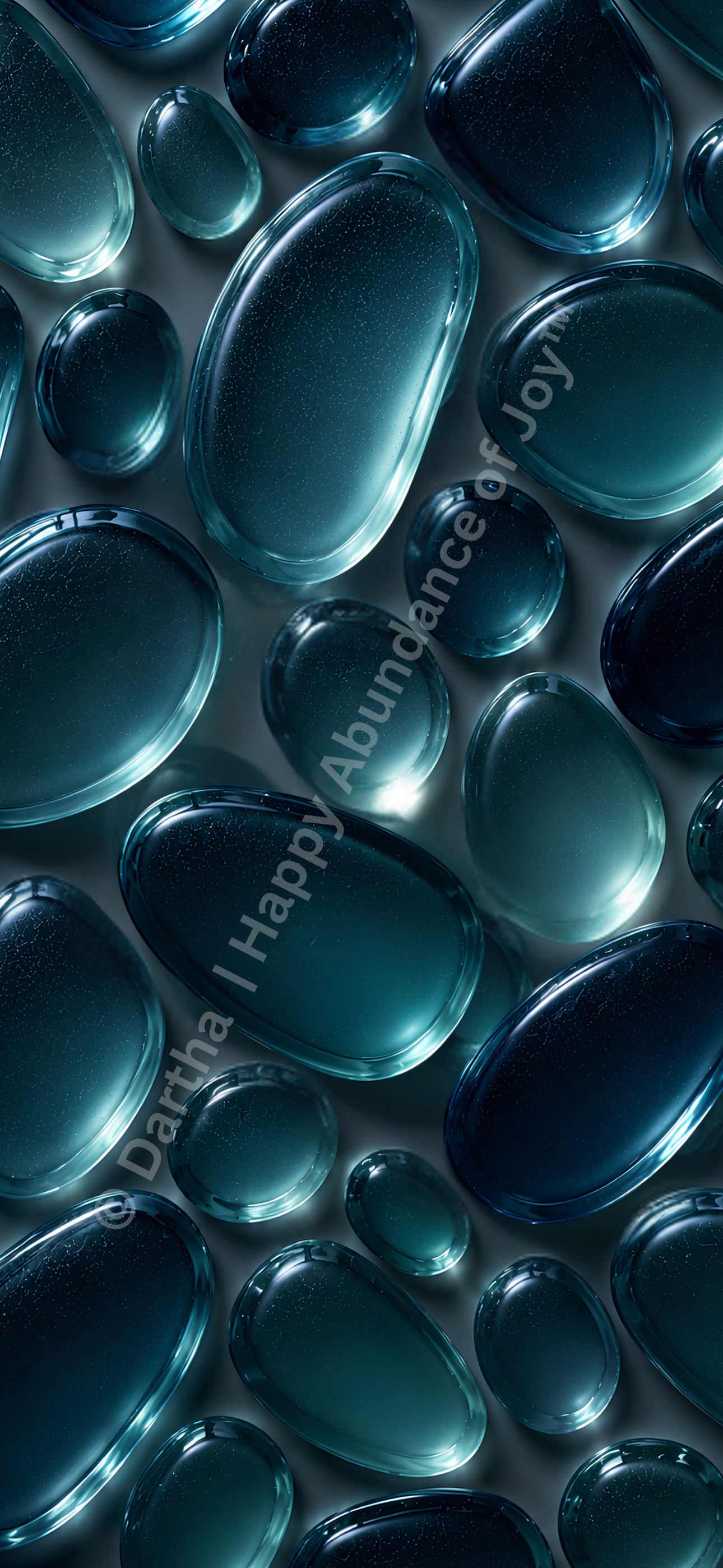 Midnight Teal Wallpaper